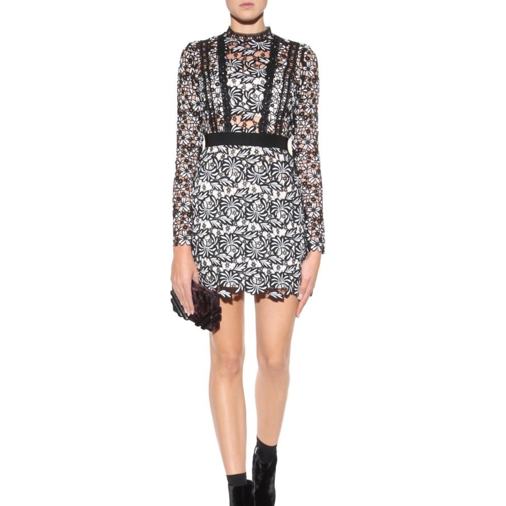 Sold โค๏ธHP๐New Self-Portrait Antoinette Dress - Picture 1 of 8
